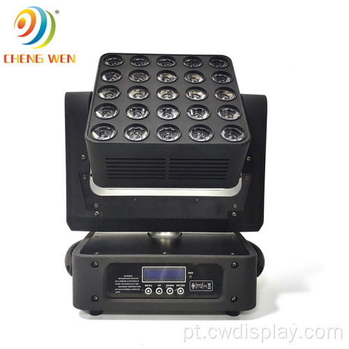 25pcs LED de movimentação Metrix Limitless Stage Light